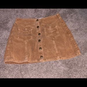 Corduroy Skirt